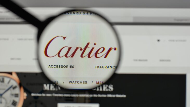 ����������� ����� � ���������� ������������������� ��������� Cartier �� 5 ��� ���