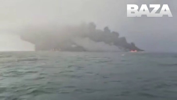 Спасены все 37 моряков с горящих в Северном море судов – СМИ