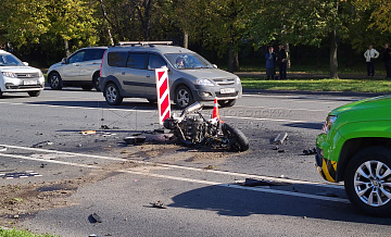 Мотоциклист погиб после столкновения с автомобилем на востоке Москвы