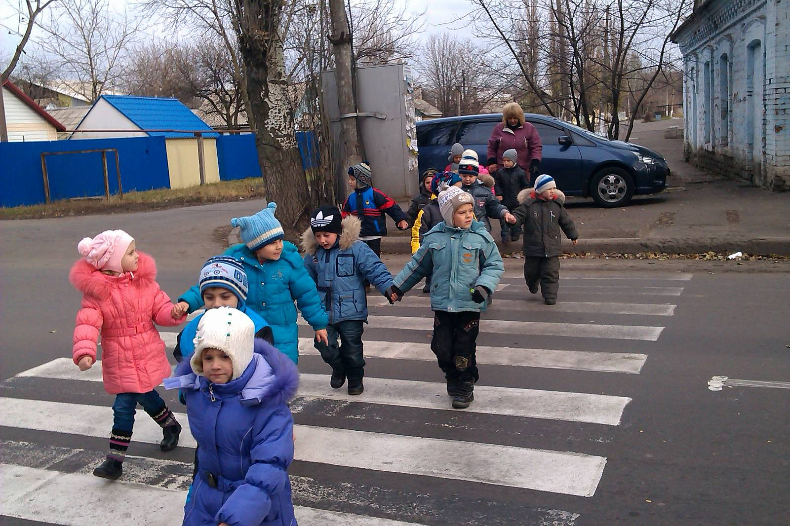 Экскурсия в город в детском саду