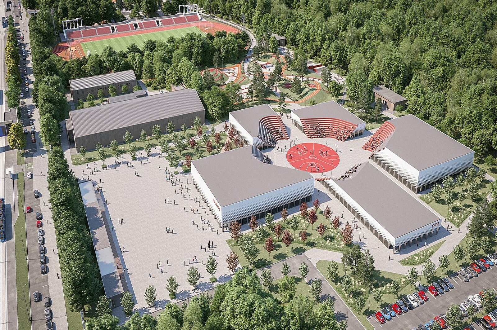 Реконструкцию спорткомплекса «Авангард» на востоке Москвы завершат в 2023 году