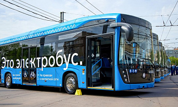 Собянин открыл завод по производству электробусов на востоке Москвы