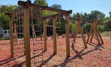 В Лосином острове появилась ещё одна детская эко-площадка