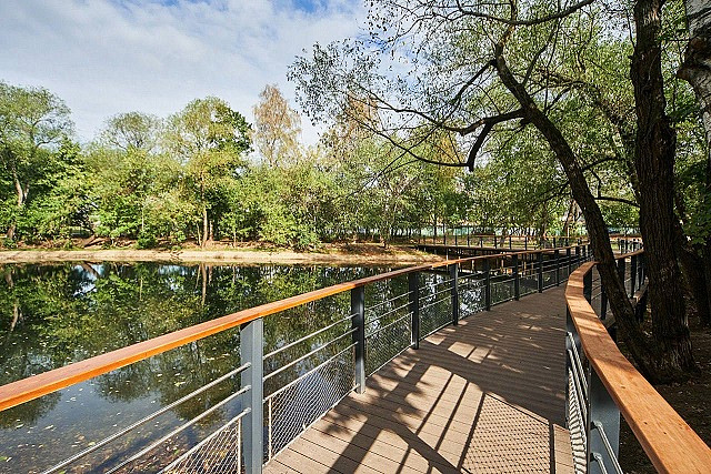 В парке «Кусково» вернули к жизни исторический Локасинский пруд